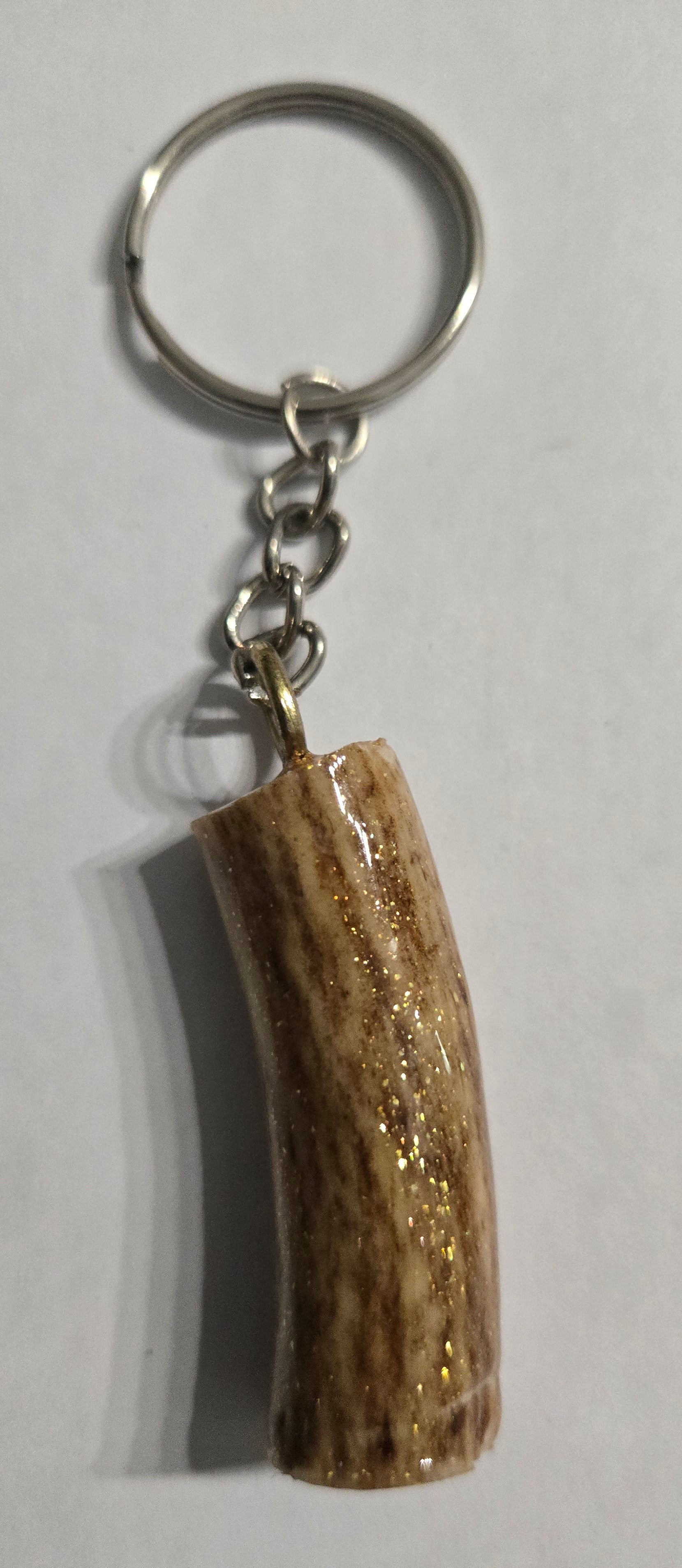 Deer Antler Keychain