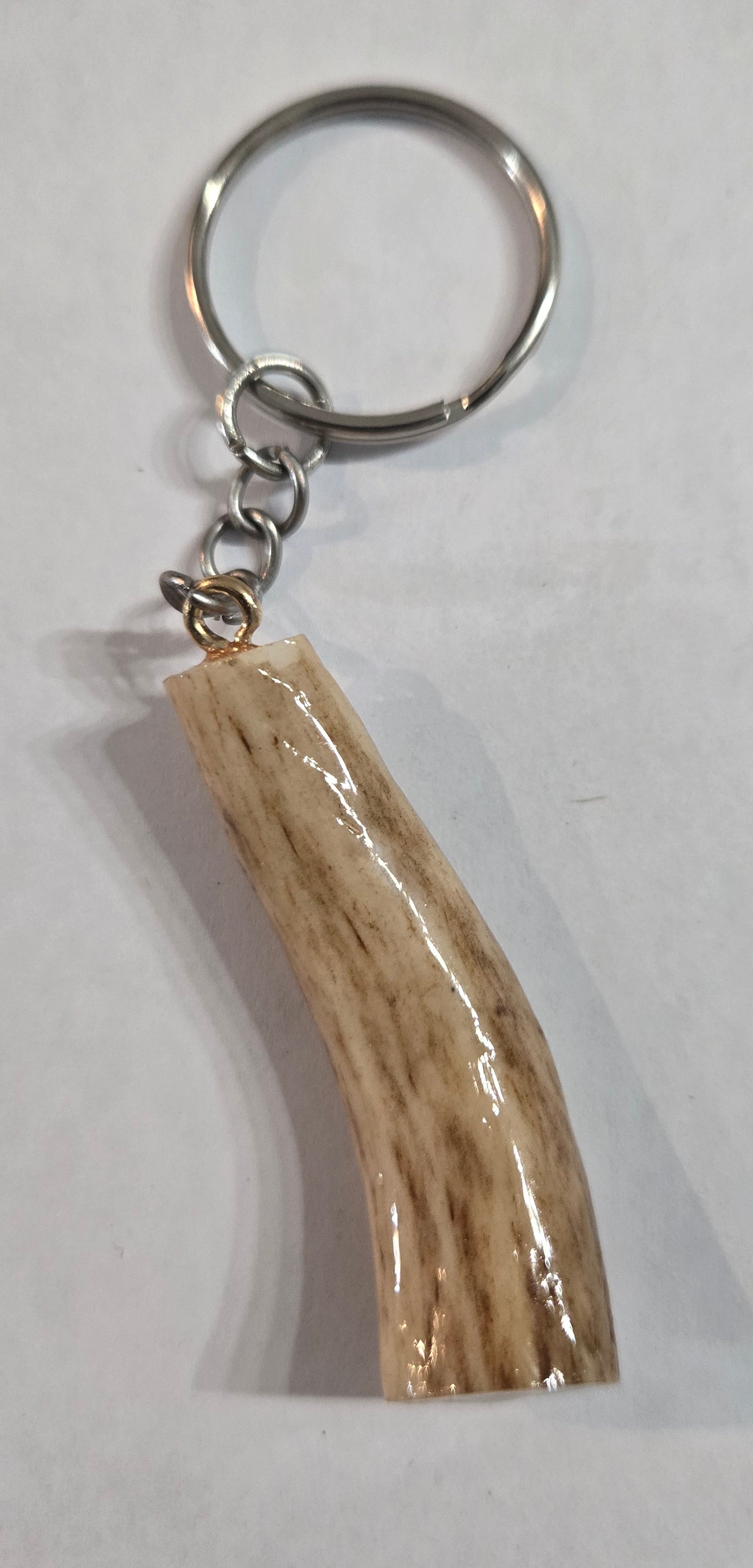 Deer Antler Keychain