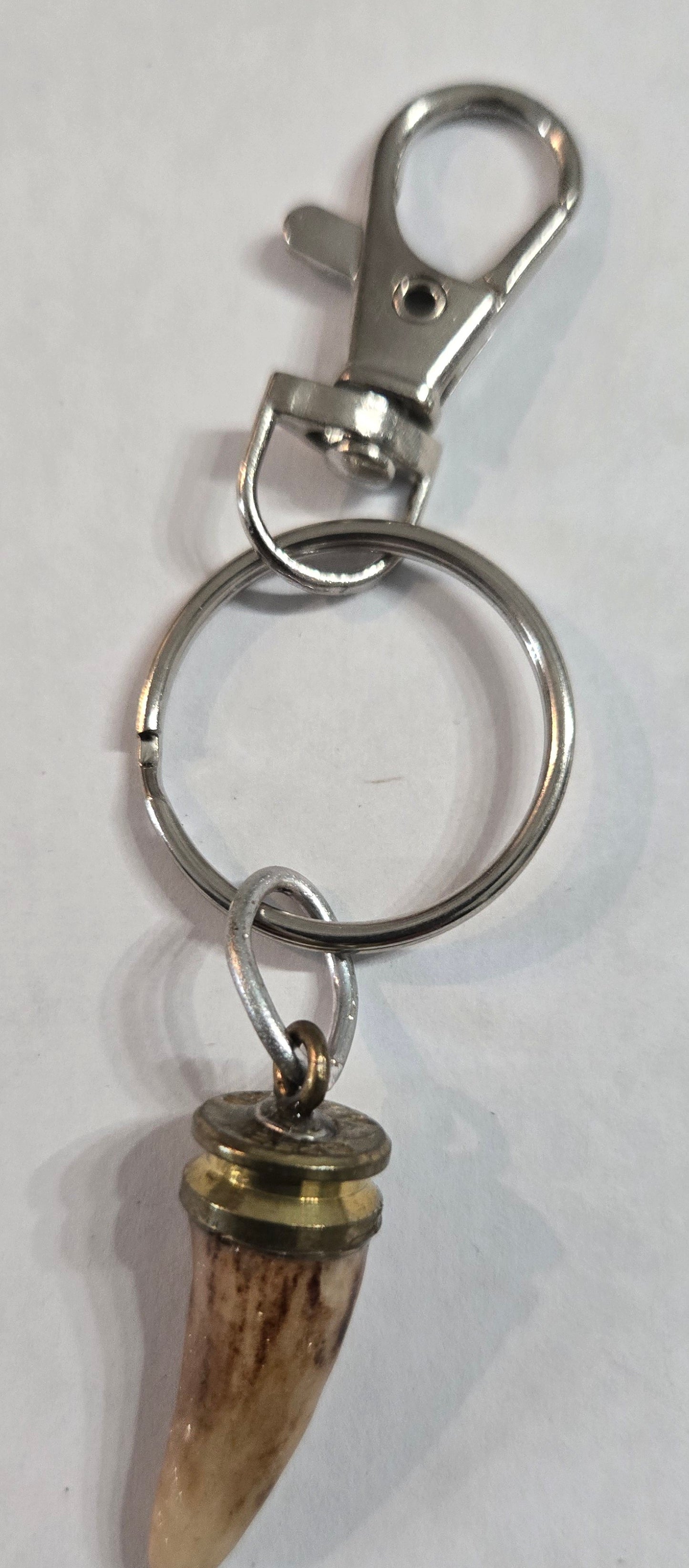 Deer Antler Keychain